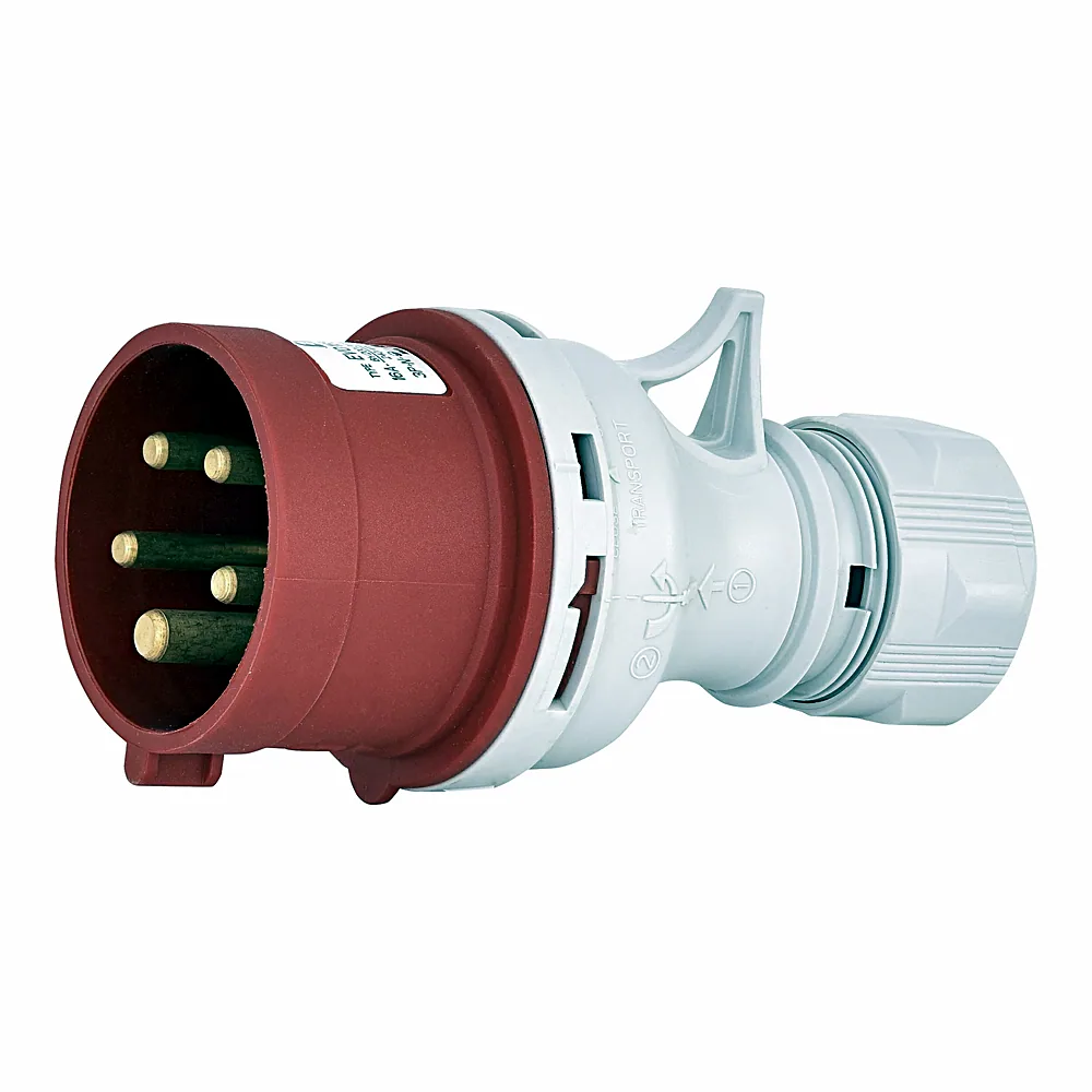 Вилка ETI кабельна EV-3253 3P+N+PE 400В 32А IP44 4482021