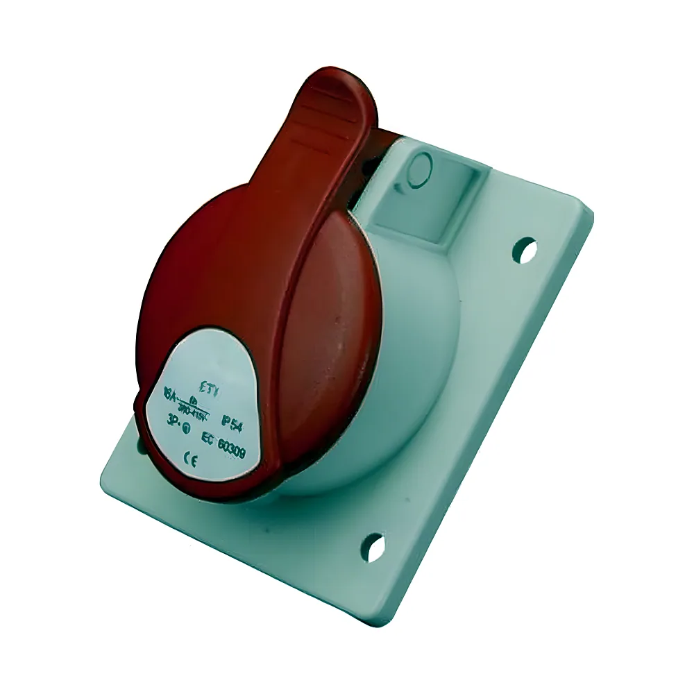 Розетка вбудована EE-1643 3P+PE 16 А 400 В IP54 ETI 4482077