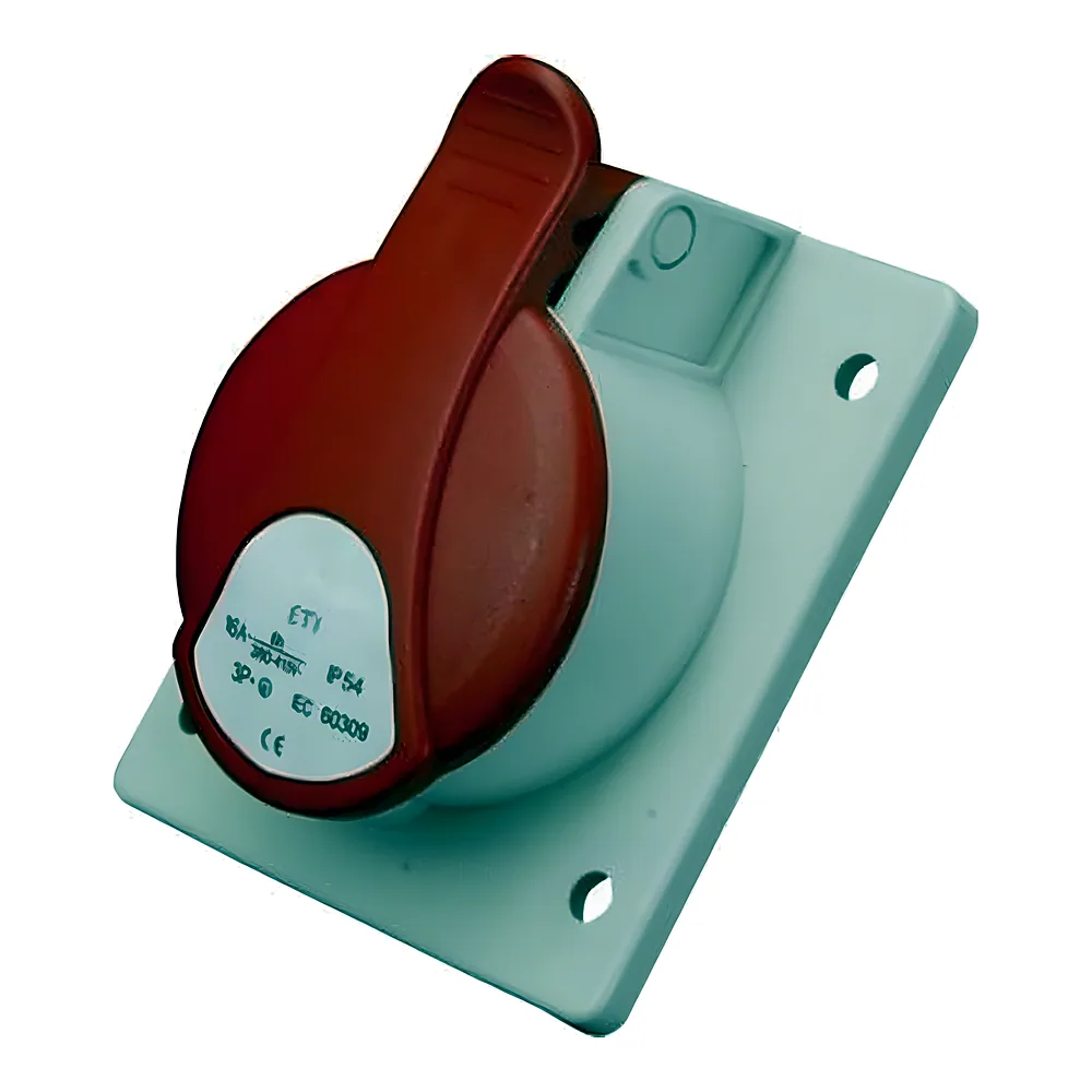 Розетка вбудована EE-1643 3P+PE 16 А 400 В IP54 ETI 4482077