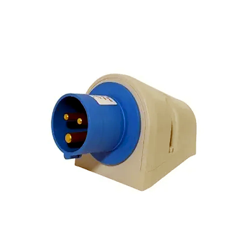 Вилка ETI настінна EP-3232 2P+PE 230В 32А IP44 4482061