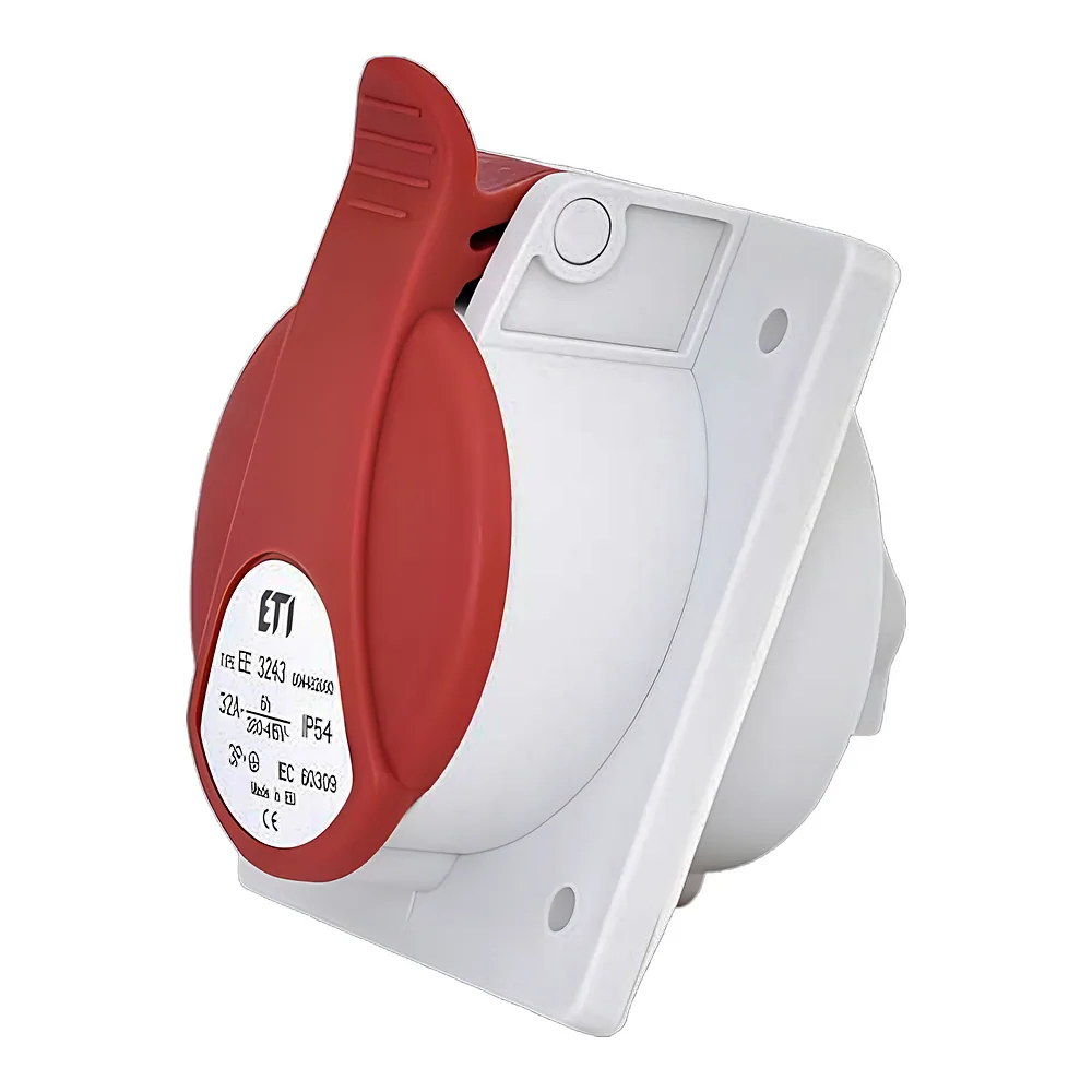 Розетка вбудована EE-3243 3P+PE 400 В 32 А IP54 ETI 4482080
