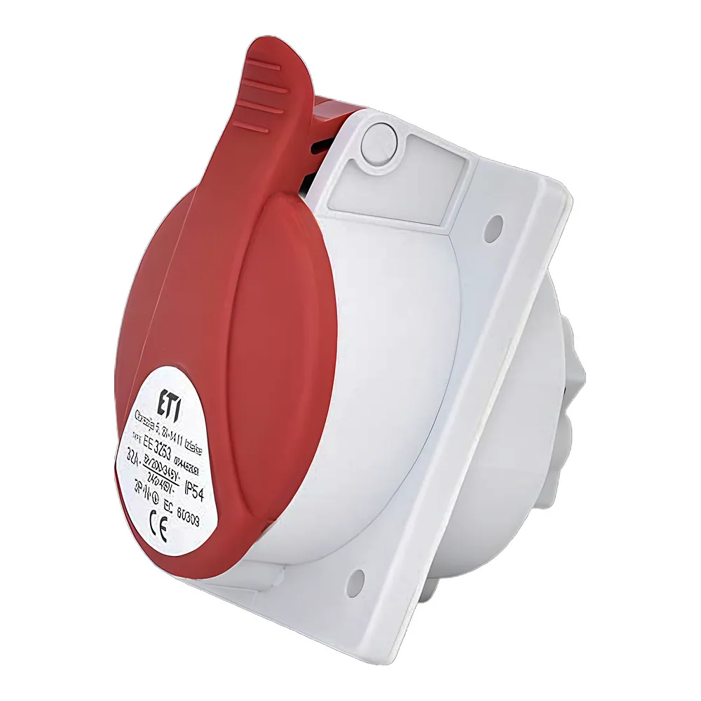 Розетка вбудована EE-3253 3P+N+PE 400 В 32 А IP54 ETI 4482081