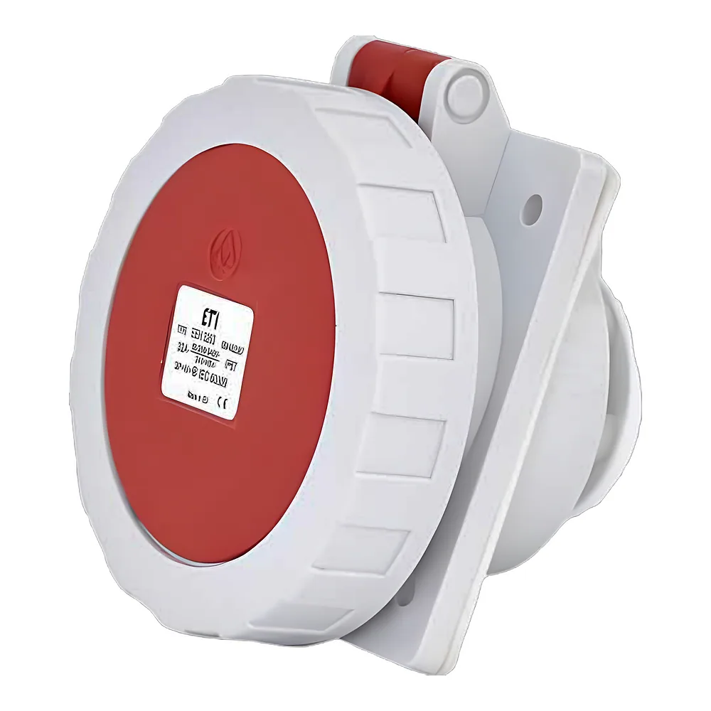Розетка вбудована EEH-3253 3P+N+PE 400 В 32 А IP67 червона ETI 4482087