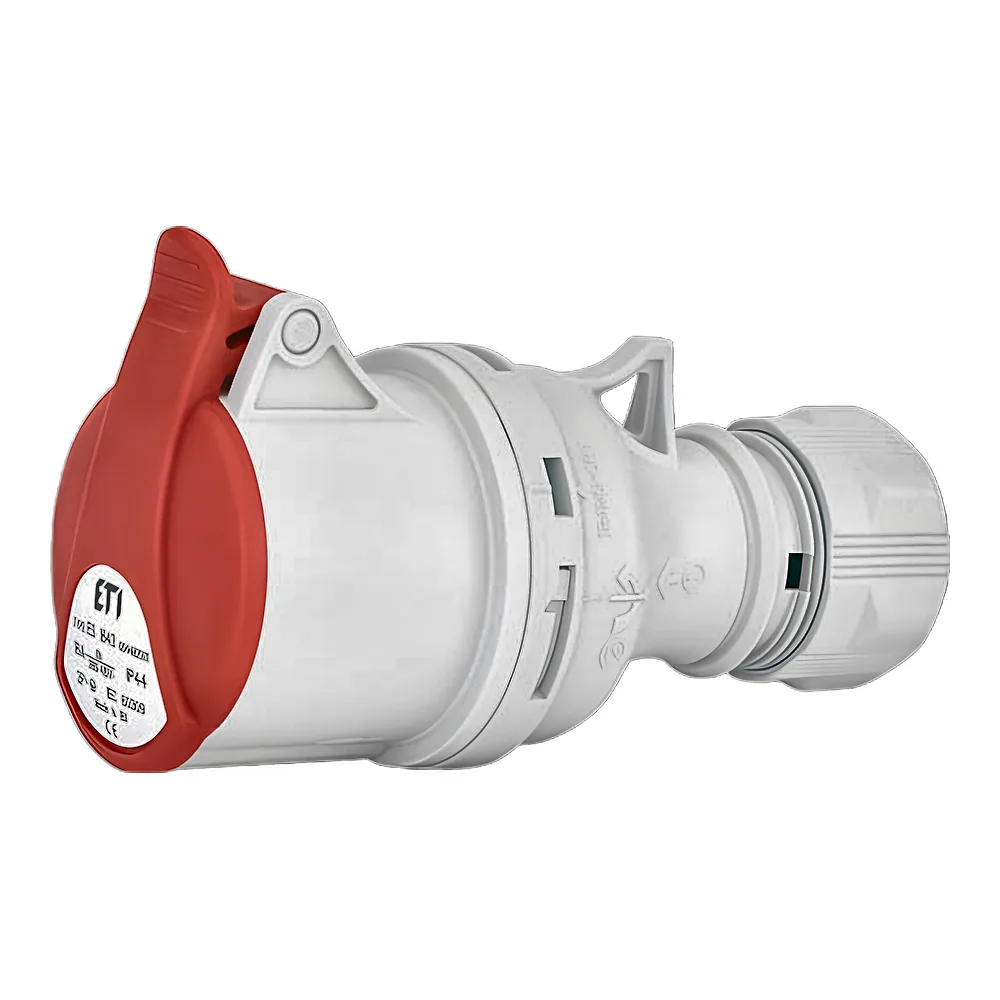 Розетка кабельна ES-1643 3P+PE 16 А 400 В IP44 ETI 4482001