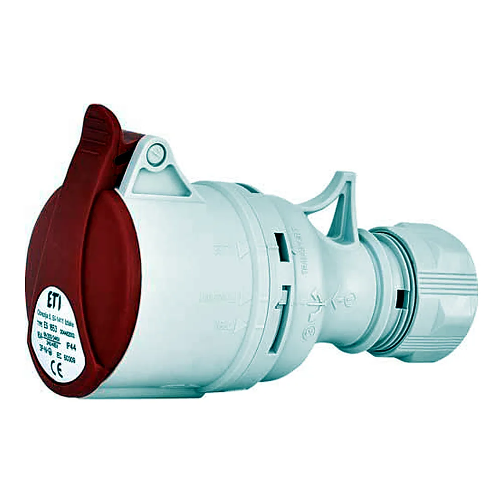 Розетка ETI кабельна ES-1653 3P+N+PE 400В 16А IP44 4482002