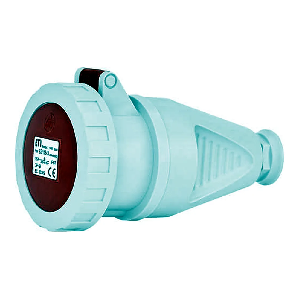 Розетка ETI кабельна ESH-1643 3P+PE 400В 16А IP67 4482007