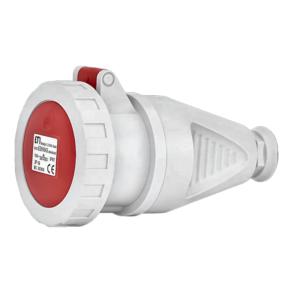 Розетка кабельна ESH-1643 3P+PE 16 А 400 В IP67 ETI 4482007