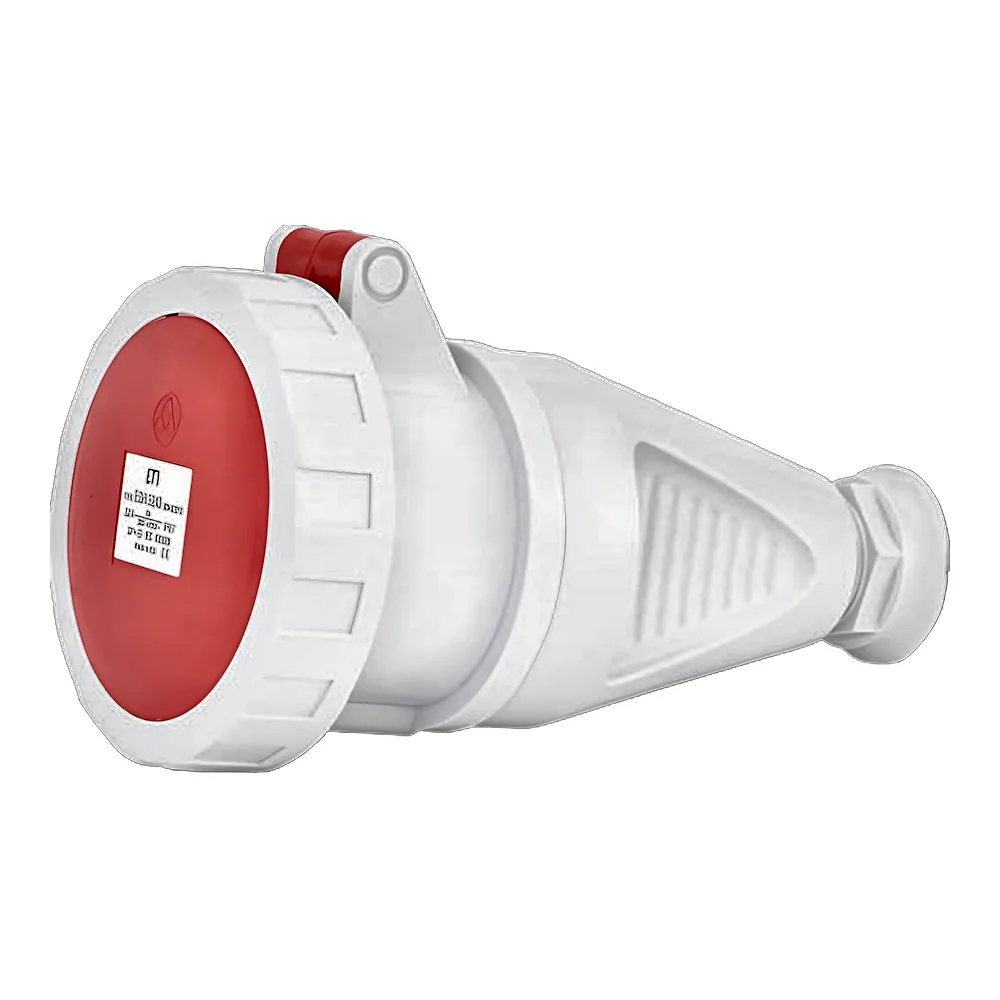 Розетка кабельна ESH-3243 3P+PE 400 В 32 А IP67 червона ETI 4482010