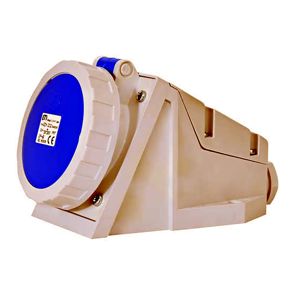 Розетка ETI EZH-3232 настінна IP67 32А 230В 2P+PE 4482043