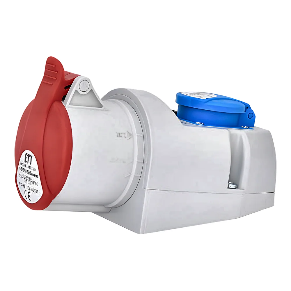 Розетка комбінована EZCZ-S-3253 3P+N+PE 400 В/230 В IP44 ETI 4482053