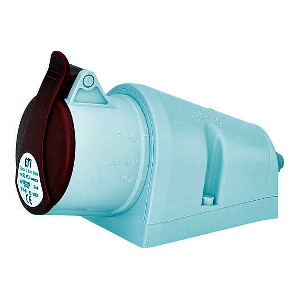 Розетка ETI настінна EZ-1653 3P+N+PE 400В 16А IP44 4482036
