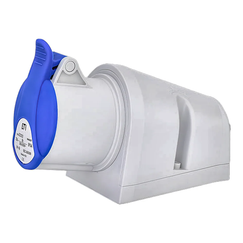 Силова розетка EZ-3232 IP44 32 А 230 В 2P+PE ETI 4482037
