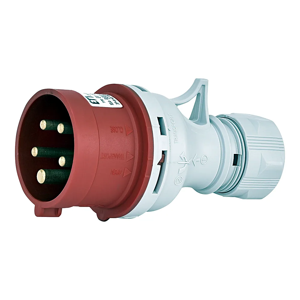 Вилка ETI кабельна EV-1653 3P+N+PE 400В 16А IP44 4482018