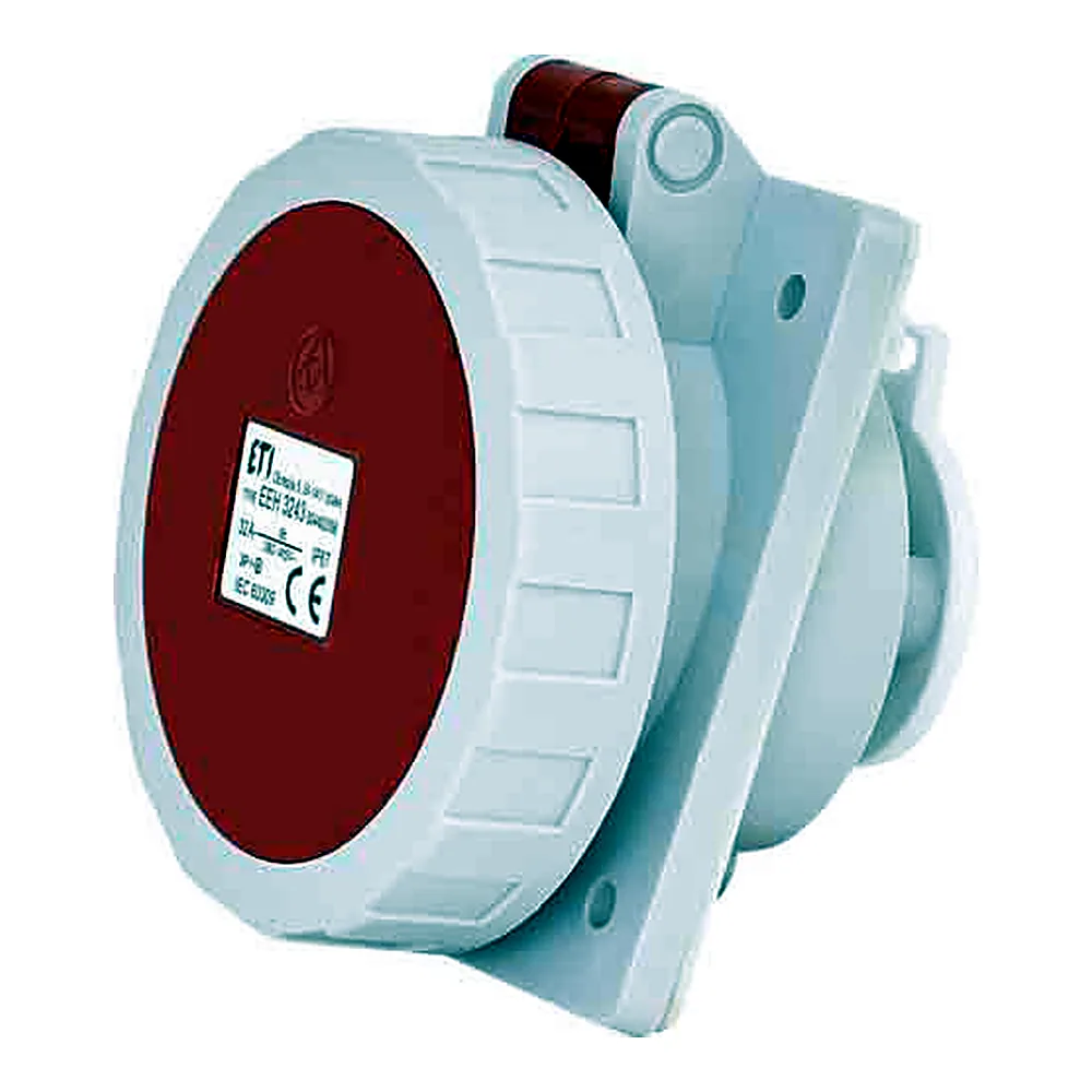 Розетка ETI вбудована EEH-3243 3P+PE 400В 32А IP67 4482086