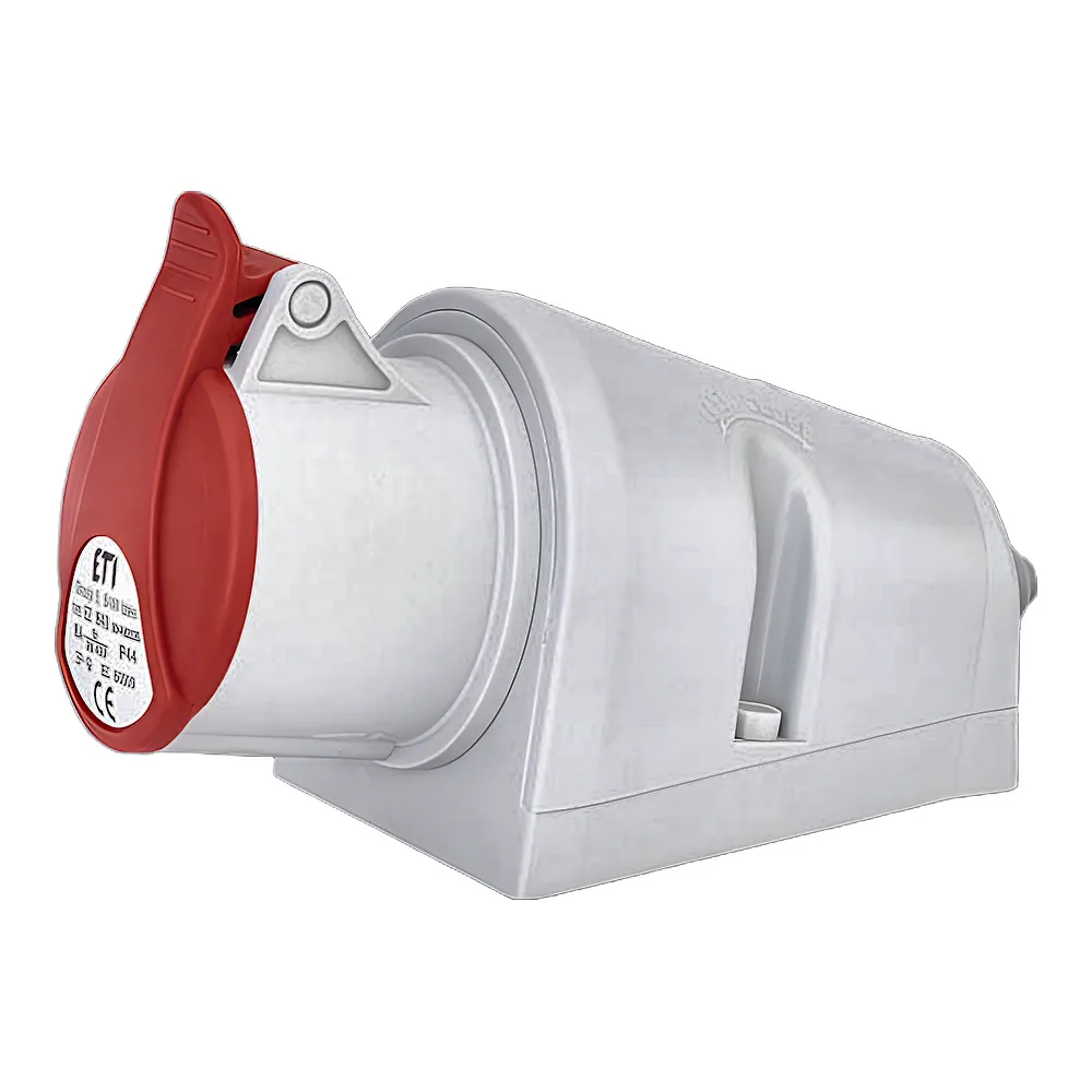 Розетка настінна EZ-1643 3P+PE 16 А 400 В IP44 ETI 4482035