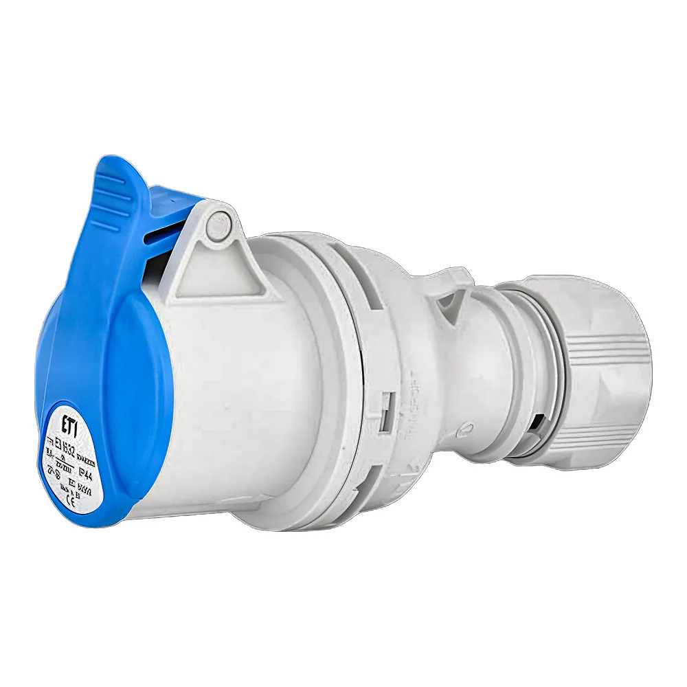 Розетка кабельна ES-1632 2P+PE 16 А 230 В IP44 ETI 4482000