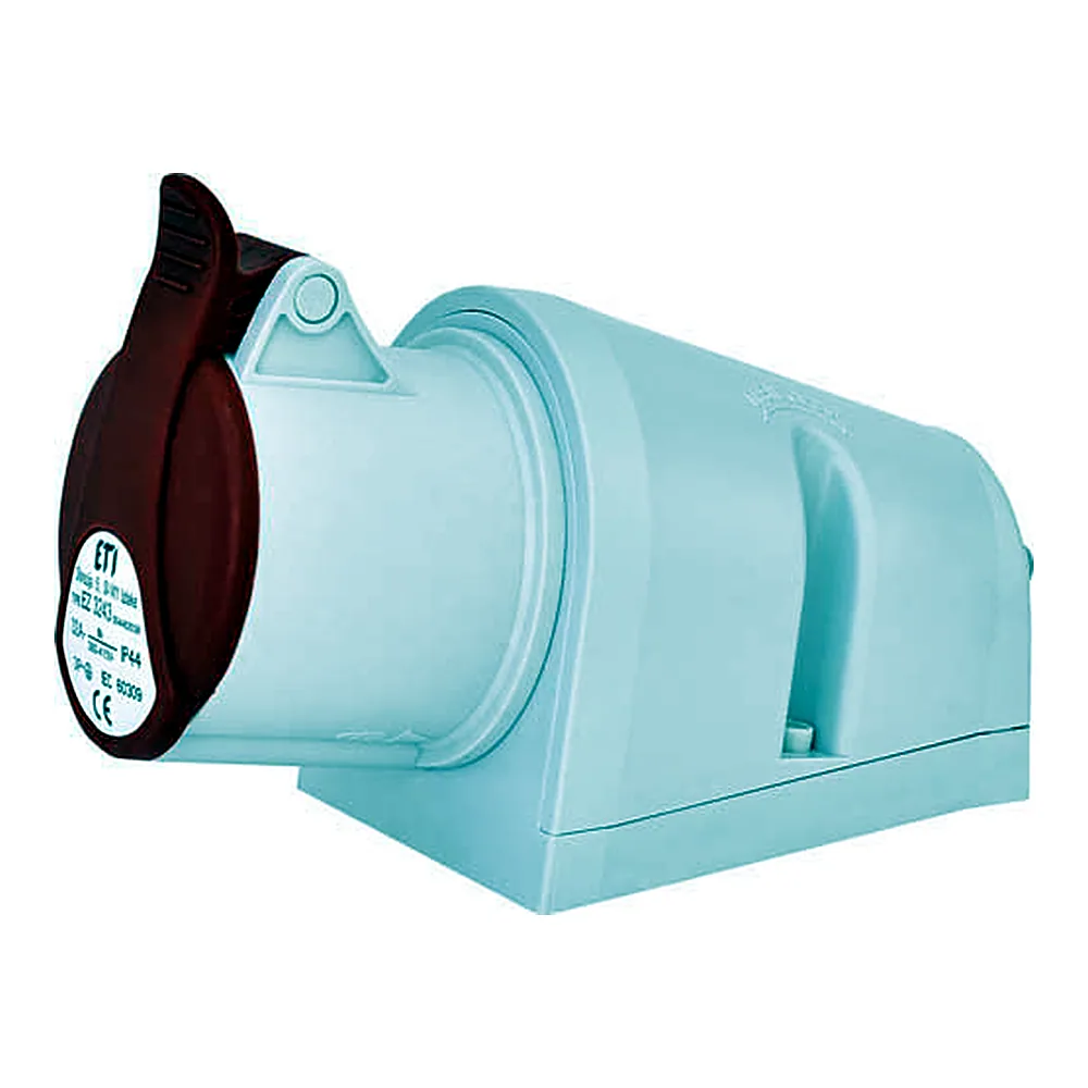 Розетка ETI EZ-3243 настінна IP44 32А 400В 3P+PE 4482038