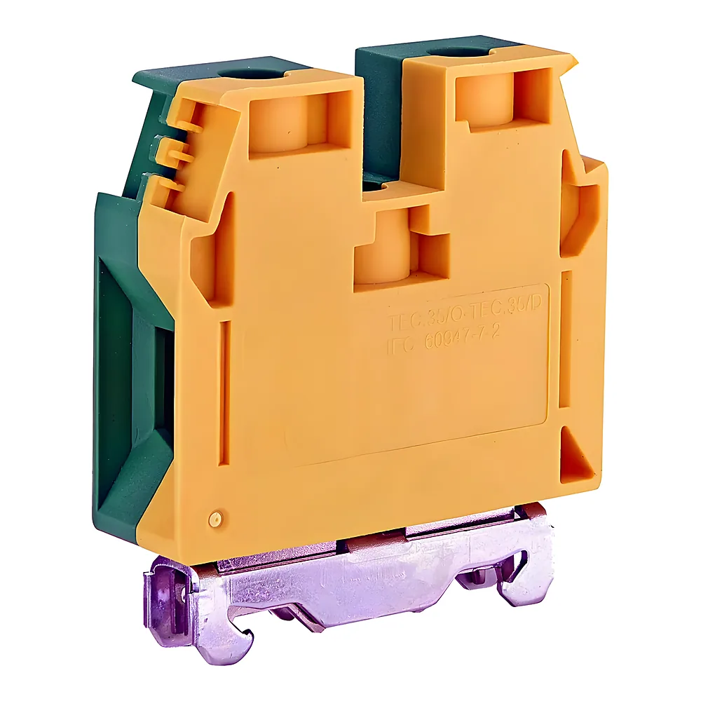 Клема заземлювальна гвинтова ESC-TEC.35/O 35 мм² жовто-зелена ETI 3903073