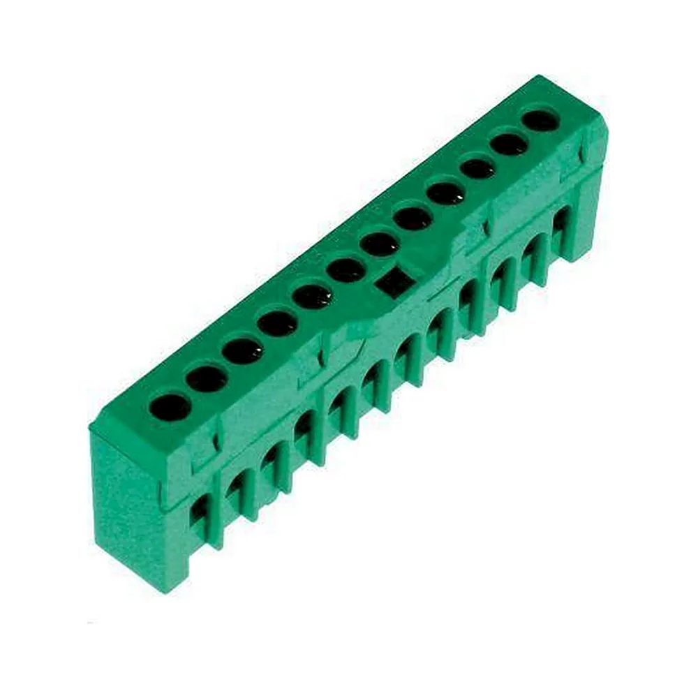 Клемна колодка ETI ESC-QBLOK7202 зелена 10/16 мм² 12 підключ. 3903207