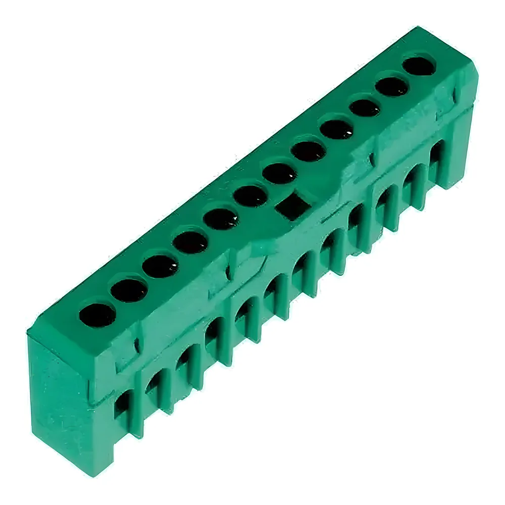 Клемна колодка ESC-QBLOK7202 зелена 10/16 мм² 12 підключень ETI 3903207