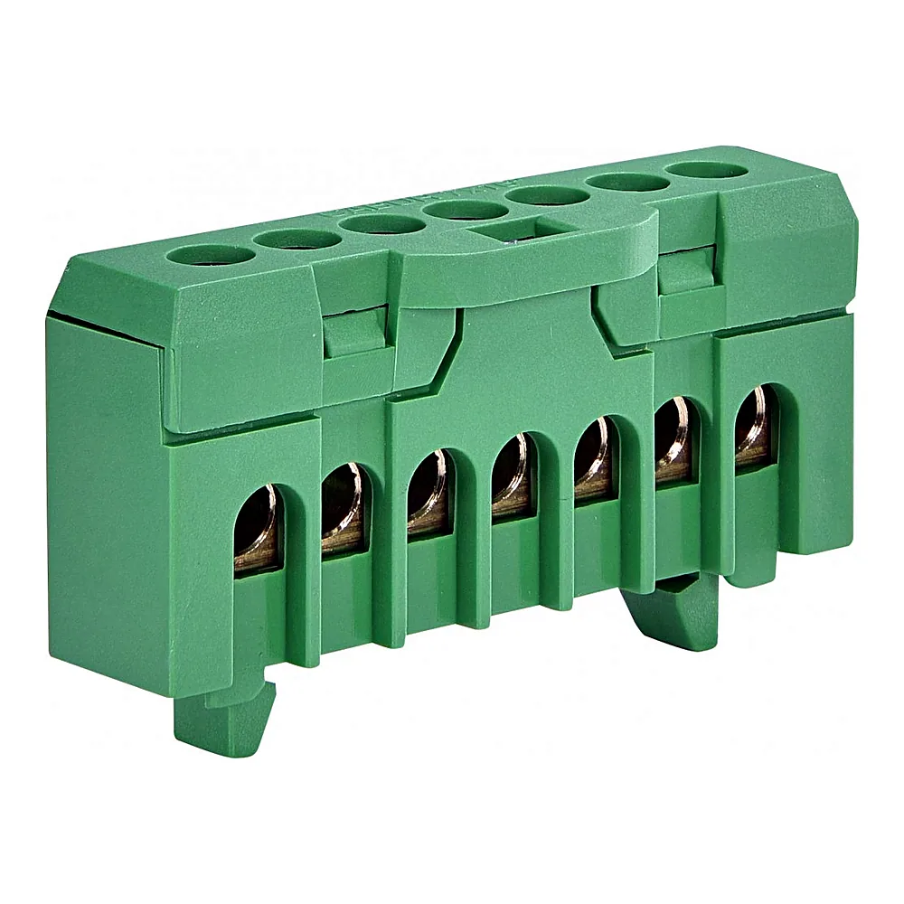 Клемник ESC-QBLOK7002 ETI 3903205 10/16 мм2 зелений