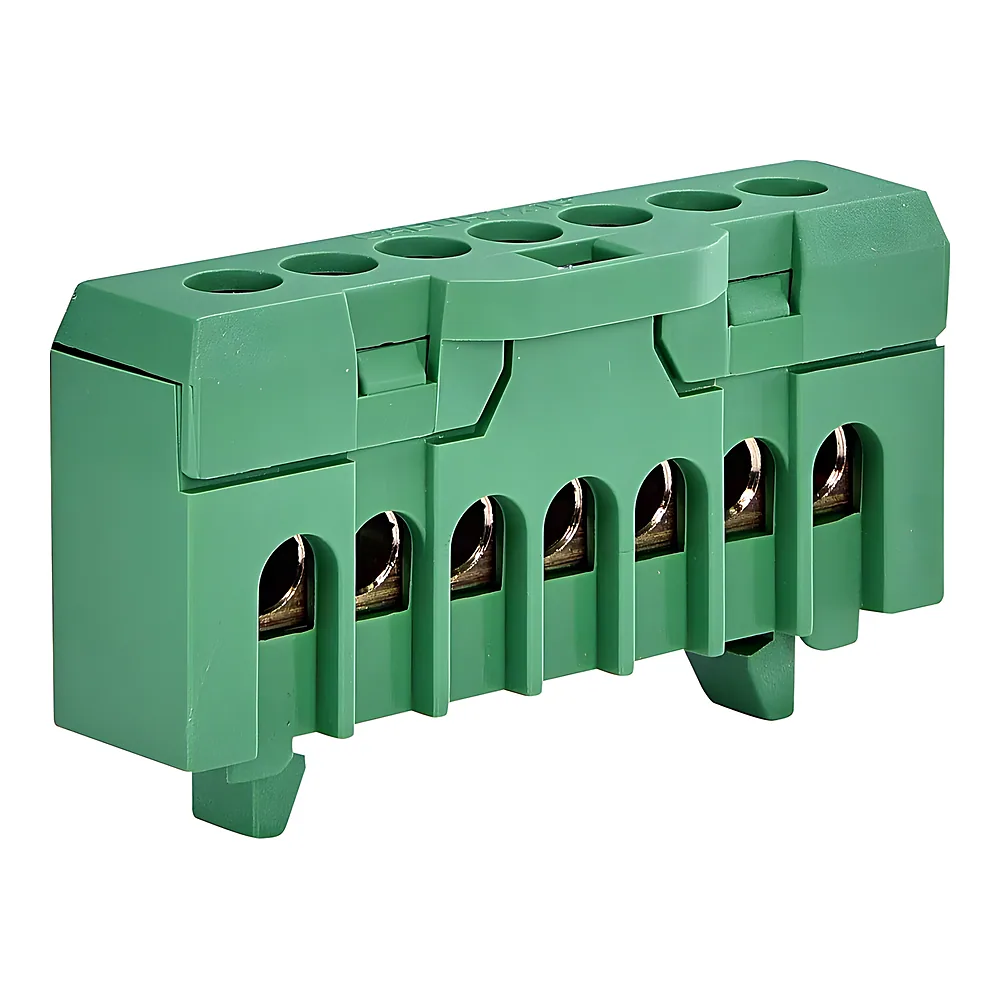 Клемний блок ESC-QBLOK7002 10/16 мм² зелений ETI 3903205