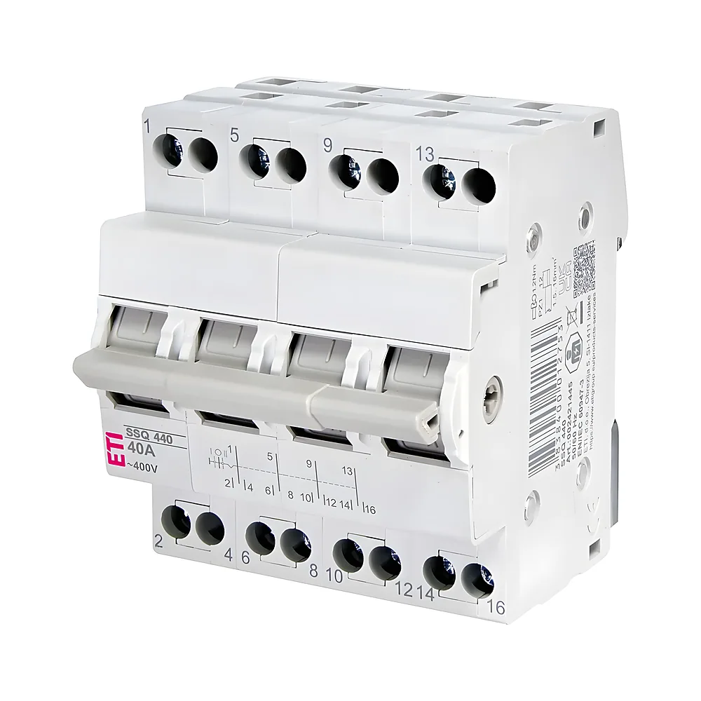Перемикач навантаження I-0-II SSQ 440 4P 40 А ETI 2421445