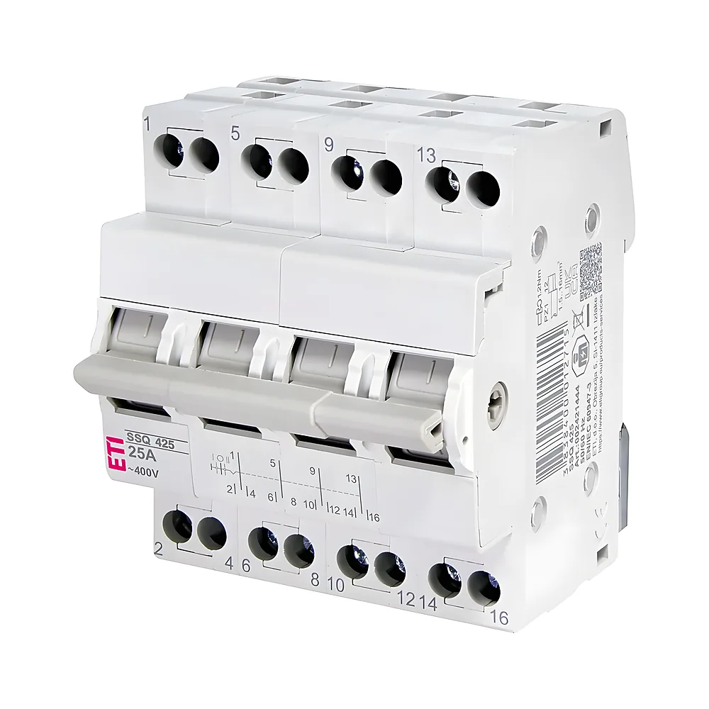 Перемикач навантаження I-0-II SSQ 425 4P 25 А ETI 2421444