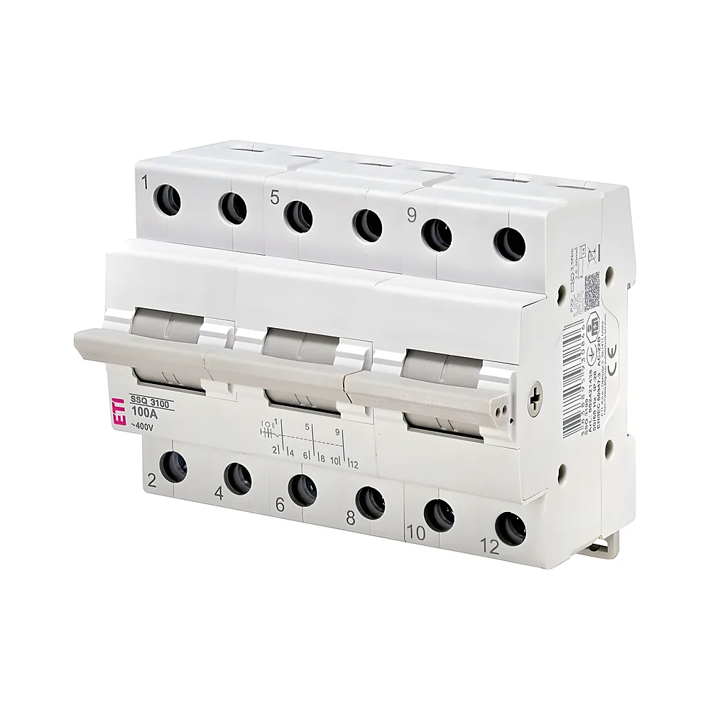 Перемикач навантаження I-0-II SSQ 3100 3P 100 А ETI 2421438