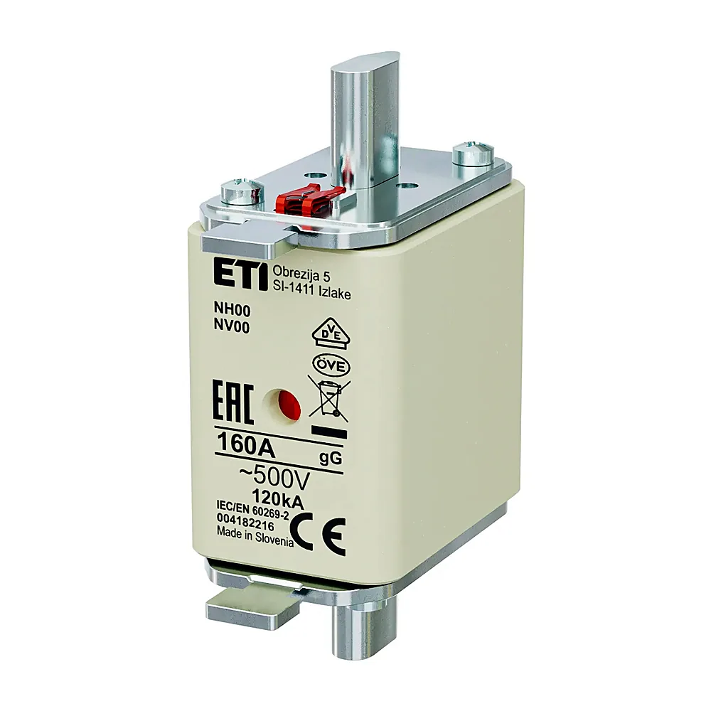 Запобіжник ETI NH-00 gG 160A 500V KOMBI 4182216
