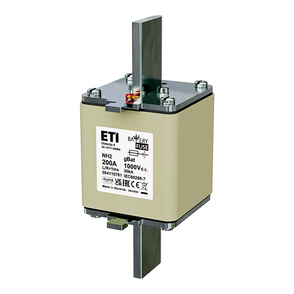 Запобіжник ETI NH-2 Battery 200A 1000V DC 4110761