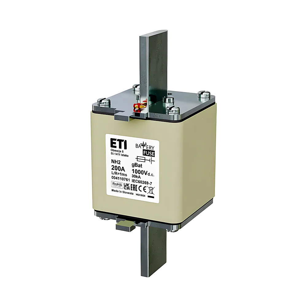 Запобіжник NH-2 Battery 200 А 1000 В DC ETI 4110761