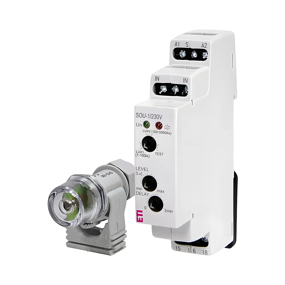Фотореле SOU-1 230 В AC 1х16 А AC1 ETI 2470011