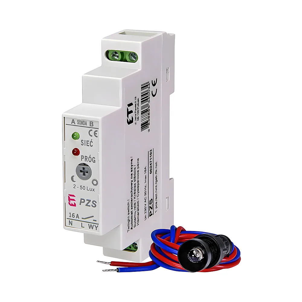 Фотореле PZS 230 В 1х16 А AC1 ETI 2471103
