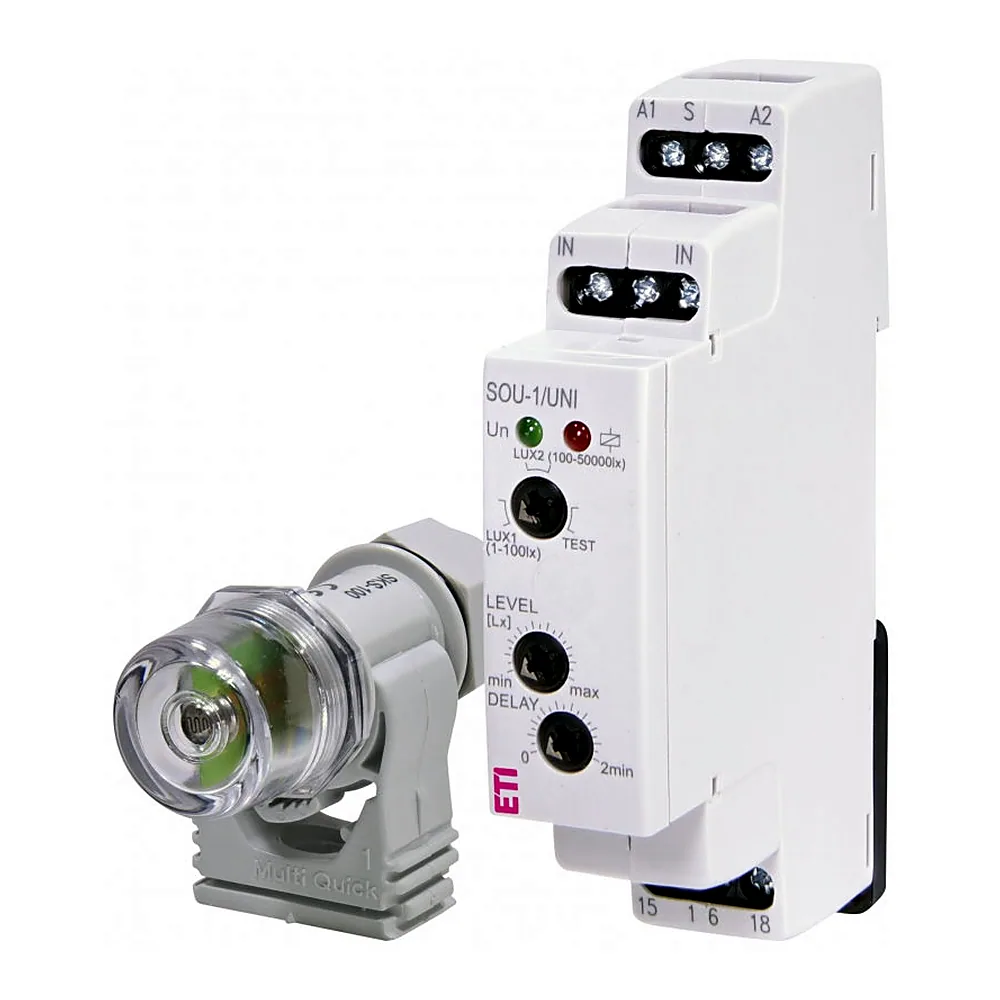 Фотореле ETI SOU-1 UNI 12-240 AC/DC 1x16A_AC1 2470018