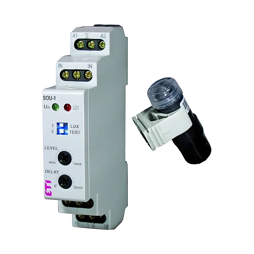 Фотореле SOU-1 UNI 12-240 AC/DC 1х16 А AC1 ETI 2470018
