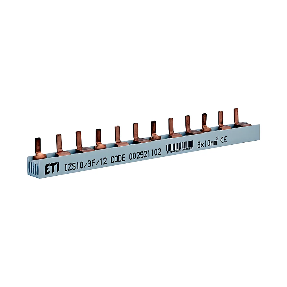 Гребінчаста шина живлення IZS 10/3F/12 3P 0,21 м штирькова ETI 2921102