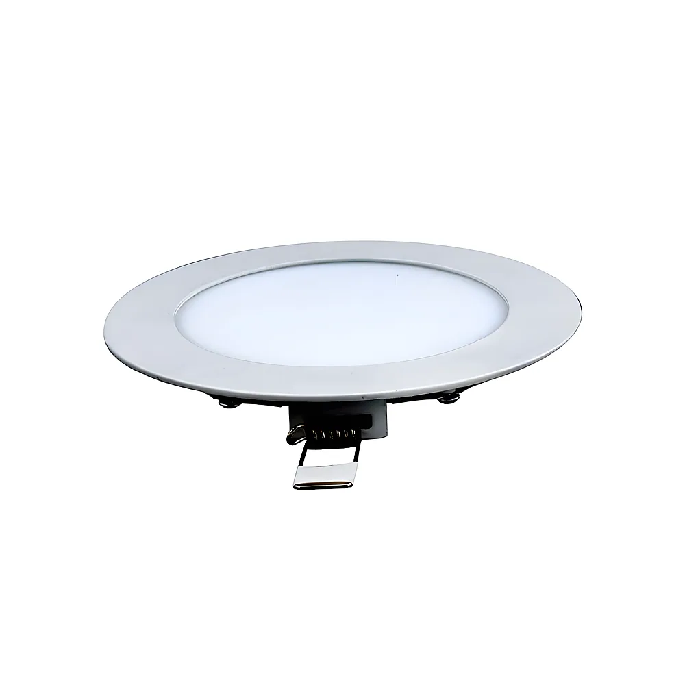 Світильник точковий LED-R-120-6 круглий вбудований D120 мм 6 Вт 4200 K білий Євросвіт 000039170