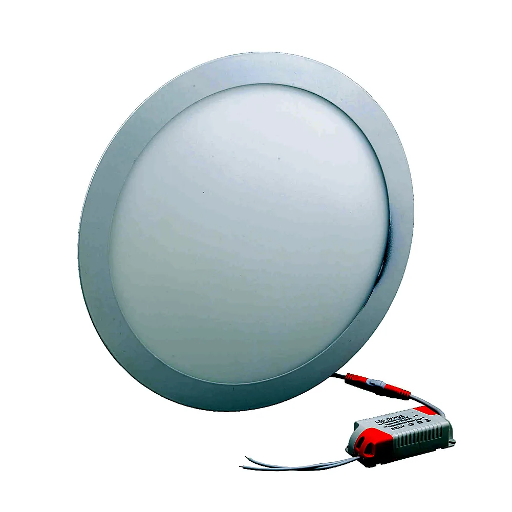 Світильник Евросвет LED-R-300-24 круглий вбудований 24Вт 4200K 000039190