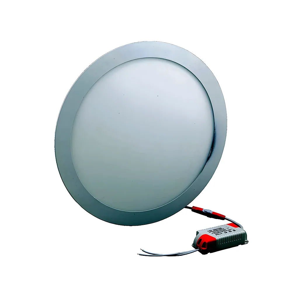 Світильник точковий LED-R-300-24 круглий вбудований D300 мм 24 Вт 4200 K білий Євросвіт 000039190