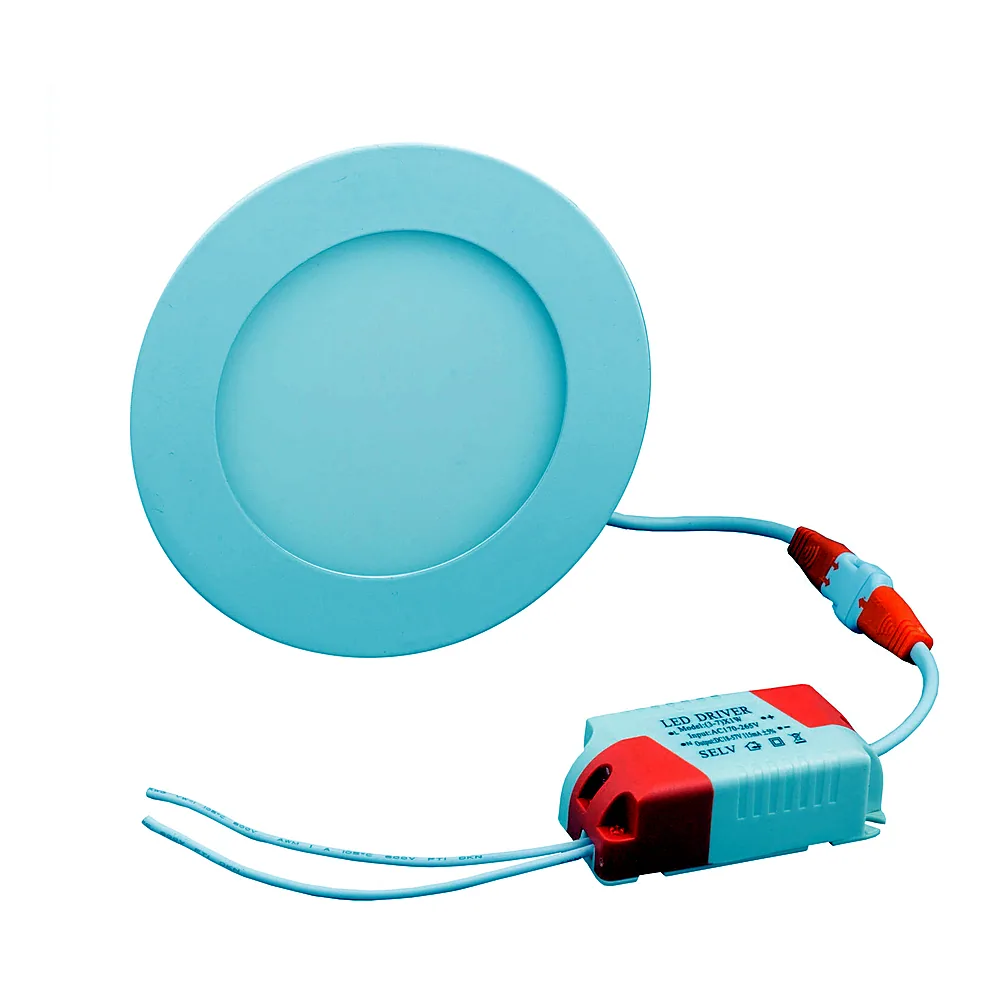 Світильник Евросвет LED-R-90-3 3Вт 6400К круг вбудований 000039168