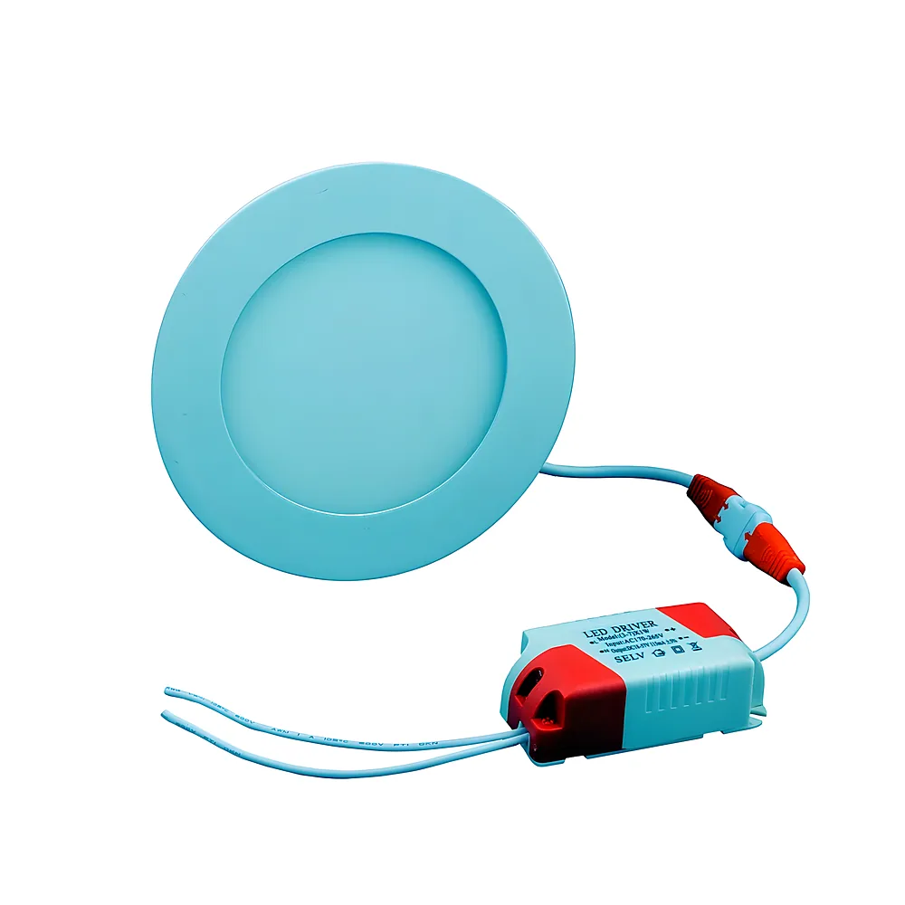 Світильник точковий LED-R-90-3 круглий вбудований D90 мм 3 Вт 6400 K білий Євросвіт 000039168