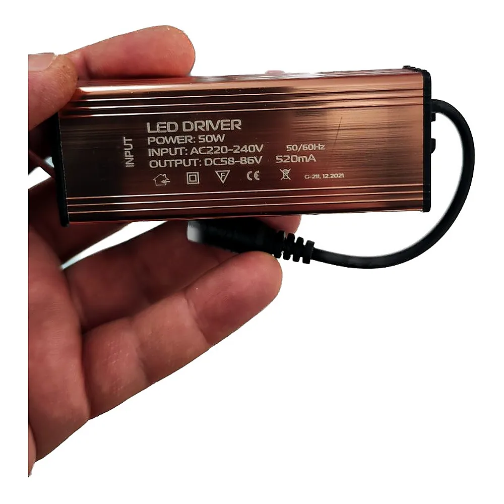 Драйвер Евросвет PANEL 50W DC58-86V 520mA круглий 000058730