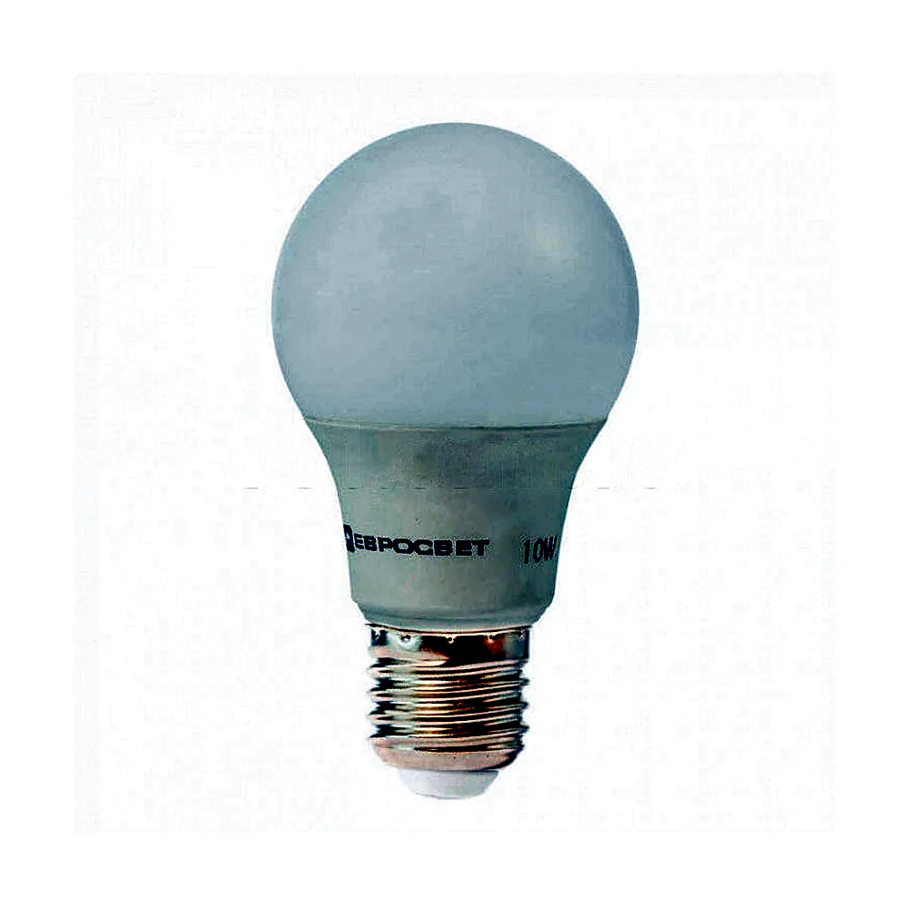 LED-лампа Евросвет A-10-4200-27 10Вт E27 4200К 000038857