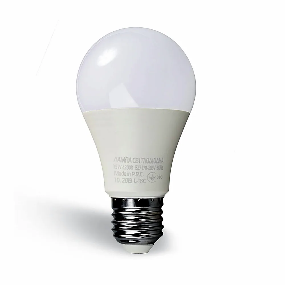 LED-лампа Евросвет A-15-4200-27 15Вт E27 4200К 000039485