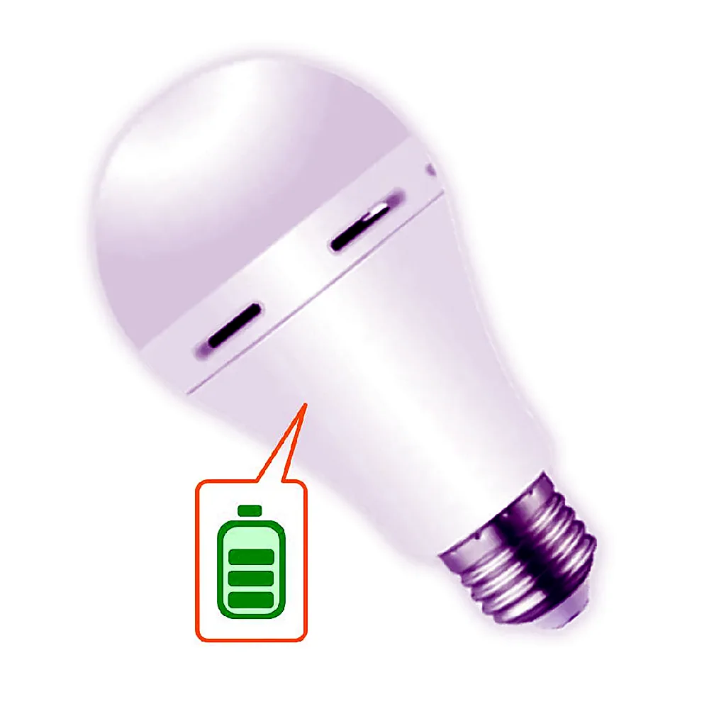 Лампа Євросвітло акумуляторна LED YL95-0711 E27 6500K 000058301