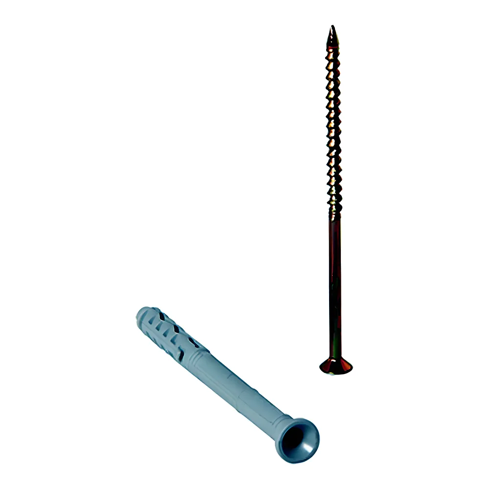 Дюбель e.metiz.dowel.92.U1.06.40 М6х40 мм поліпропілен (100 шт) E.NEXT m0060006