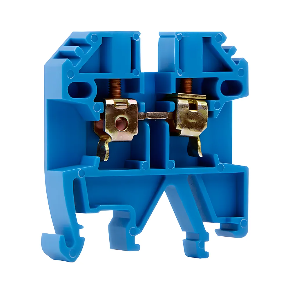Клемна колодка e.tc.din.pro.2.5.blue на DIN-рейку синя без кришки набірна E.NEXT p049022