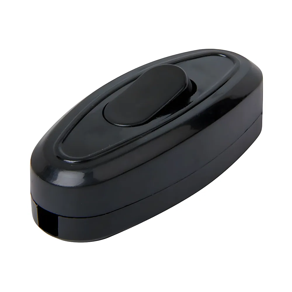 Перемикач світла e.switch.wires.6A.black 6 А чорний E.NEXT l020002