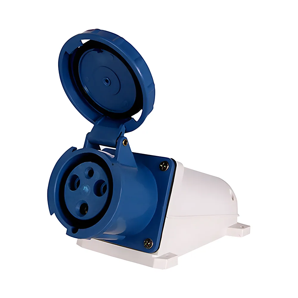 Силова розетка стаціонарна e.socket.pro.3.63 3P 220 В 63 А E.NEXT p012003